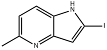 2-Iodo-5-Methyl-4-azaindole 구조식 이미지