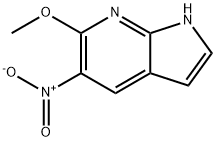 6-Methoxy-5-nitro-7-azaindole 구조식 이미지