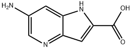 6-AMino-4-azaindole-2-carboxylic acid 구조식 이미지