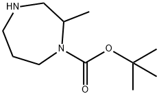 tert-Butyl 2-Methyl-1,4-diazepane-1-carboxylate Structure