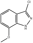3-Chloro-7-Methoxy-1H-indazole Structure