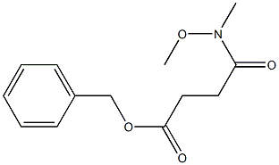 Benzyl 4-[Methoxy(Methyl)aMino]-4-oxobutanoate Structure