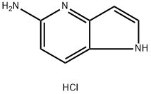 1H-Pyrrolo[3,2-b]pyridin-5-aMine hydrochloride Structure