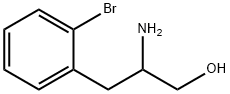 b-AMino-2-broMobenzenepropanol 구조식 이미지