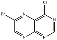 6-Bromo-4-chloropteridine Structure