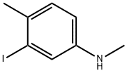 3-iodo-N,4-diMethylaniline Structure