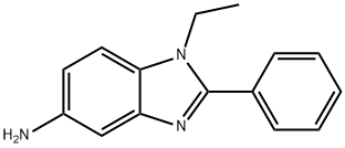 1-ethyl-2-phenyl-1H-benzo[d]imidazol-5-amine Structure