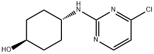 trans-4-((4-ChloropyriMidin-2-yl)aMino)cyclohexanol Structure