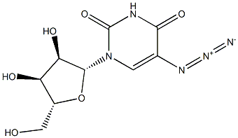 5-Azido Uridine Structure