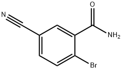 2-BroMo-5-cyanobenzaMide Structure