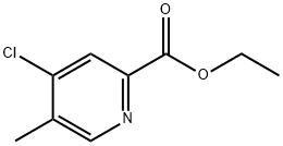 Ethyl 4-chloro-5-Methylpicolinate Structure