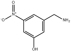 3-(AMinoMethyl)-5-nitrophenol Structure