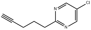 5-Chloro-2-(pent-4-yn-1-yl)pyriMidine Structure