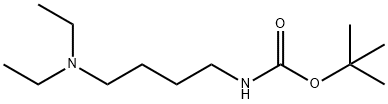 tert-butyl 4-(diethylaMino)butylcarbaMate Structure