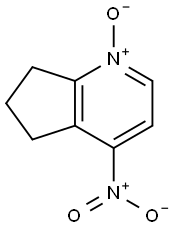 4-Nitro-6,7-dihydro-5H-cyclopenta[b]pyridine 1-oxide Structure