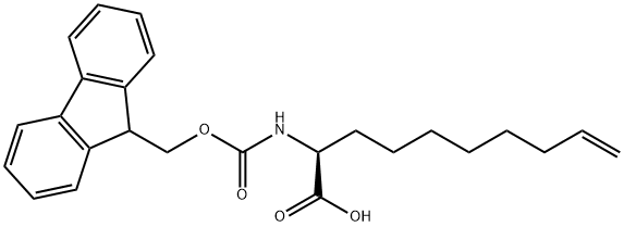 (S)-N-Fmoc-2-(7'-octenyl)glycine Structure