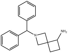 2-benzhydryl-2-azaspiro[3.3]heptan-5-aMine Structure