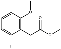 Methyl 2-(2-fluoro-6-Methoxyphenyl)acetate Structure