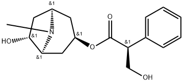 (2'S,3R,6R)-6β-Hydroxyhyoscyamine Structure