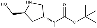 1264243-41-5 tert-Butyl ((3R,5S)-5-(hydroxyMethyl)pyrrolidin-3-yl)carbaMate
