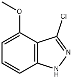 3-Chloro-4-Methoxy-1H-indazole Structure