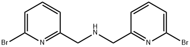 비스((6-브로모피리딘-2-일)메틸)a민 구조식 이미지
