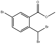 Methyl 5-broMo-2-(dibroMoMethyl)benzoate Structure