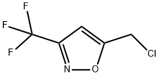 5-ChloroMethyl-3-trifluoroMethyl-isoxazole Structure