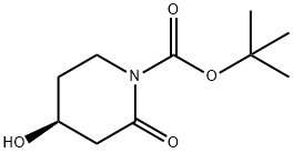 (S)-tert-Butyl 4-hydroxy-2-oxopiperidine-1-carboxylate Structure