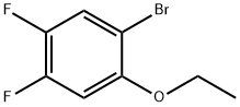 1-BroMo-2-ethoxy-4,5-difluorobenzene Structure