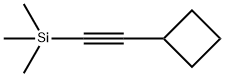 (cyclobutylethynyl)triMethylsilane 구조식 이미지