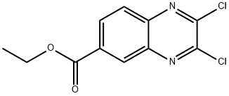 Ethyl 2,3-dichloroquinoxaline-6-carboxylate 구조식 이미지