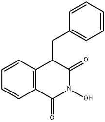 4-Benzyl-2-hydroxyisoquinoline-1,3(2H,4H)-dione 구조식 이미지