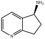5H-Cyclopenta[b]pyridin-5-aMine, 6,7-dihydro-, (5S)- 구조식 이미지