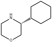 (R)-3-CyclohexylMorpholine Structure