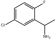 1-(5-CHLORO-2-FLUOROPHENYL)ETHYLAMINE Structure