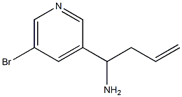 1-(5-BROMO-3-PYRIDYL)BUT-3-ENYLAMINE Structure