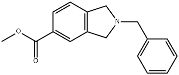 메틸2-벤질이소인돌린-5-카르복실레이트 구조식 이미지