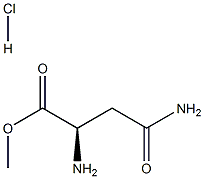 (R)-Methyl 2,4-diaMino-4-oxobutanoate hydrochloride 구조식 이미지