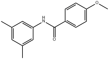 4-Methoxy-N-(3,5-diMethylphenyl)benzaMide, 97% Structure