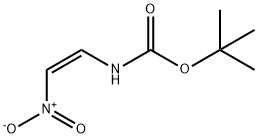 ((Z)-2-nitrovinyl)carbaMic acid tert-butyl ester 구조식 이미지