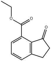 에틸3-옥소-2,3-디히드로-1H-인덴-4-카르복실레이트 구조식 이미지
