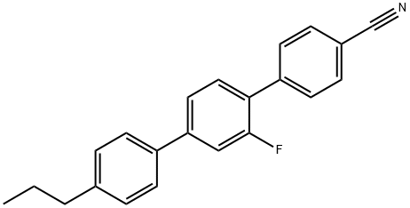 2'-Fluoro-4''-propyl-[1,1':4',1''-terphenyl]-4-carbonitrile Structure