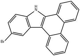 12-Bromo-9H-dibenzo[a,c]carbazole Structure