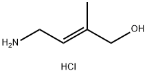 (E)-4-아미노-2-메틸부트-2-엔-1-올염산염 구조식 이미지