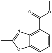 Methyl 2-Methylbenzo[d]oxazole-4-carboxylate Structure