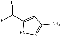 5-(디플루오로메틸)-1H-피라졸-3-a 구조식 이미지