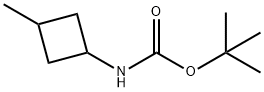 tert-Butyl (3-Methylcyclobutyl)carbaMate Structure