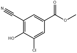 Methyl 3-chloro-5-cyano-4-hydroxybenzoate Structure