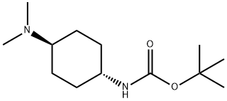 tert-butyl (1r,4r)-4-(diMethylaMino)cyclohexylcarbaMate Structure